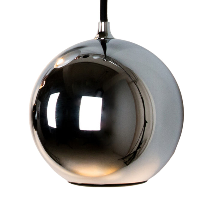 Bead Pendant Light - Chrome