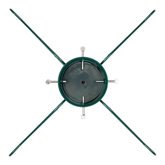 Green Metal Plain Christmas tree stand 18.1cm